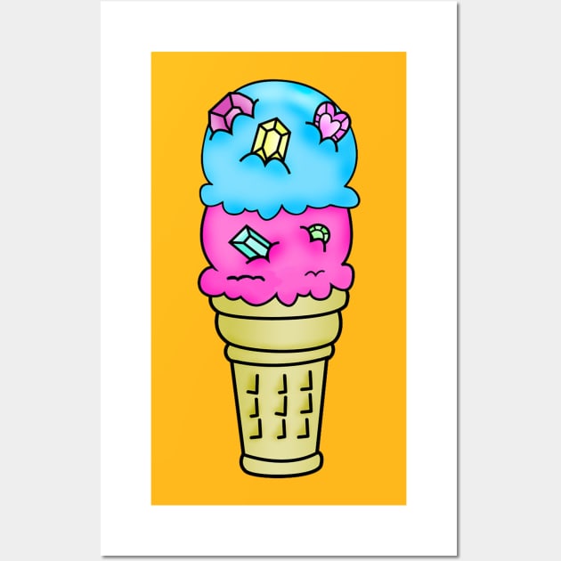 Ice Cream Wall Art by AlanAPelt